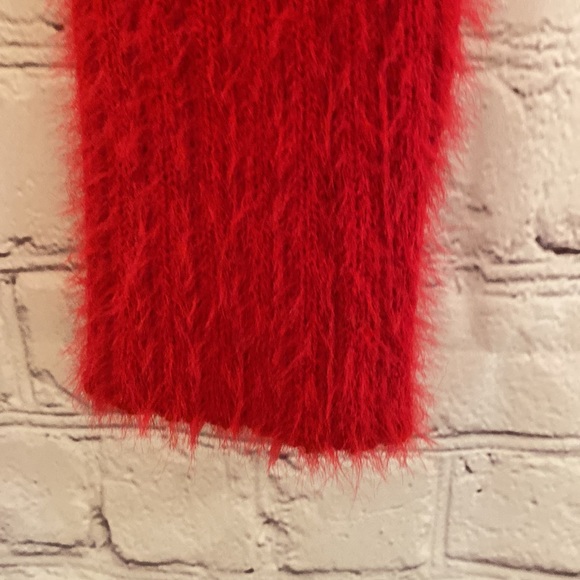 [URBAN BEHAVIOUR] Red Crop Top Sweater - Small - Picture 6 of 7